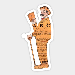 Hercule Poirot in the ABC Murders Sticker